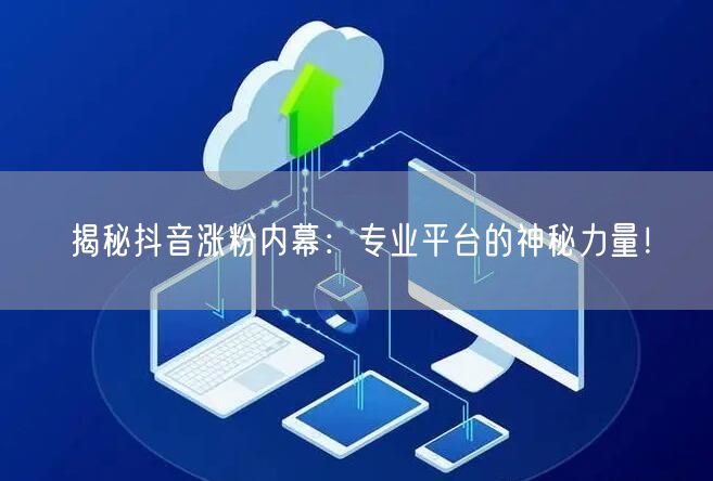 揭秘抖音涨粉内幕：专业平台的神秘力量！